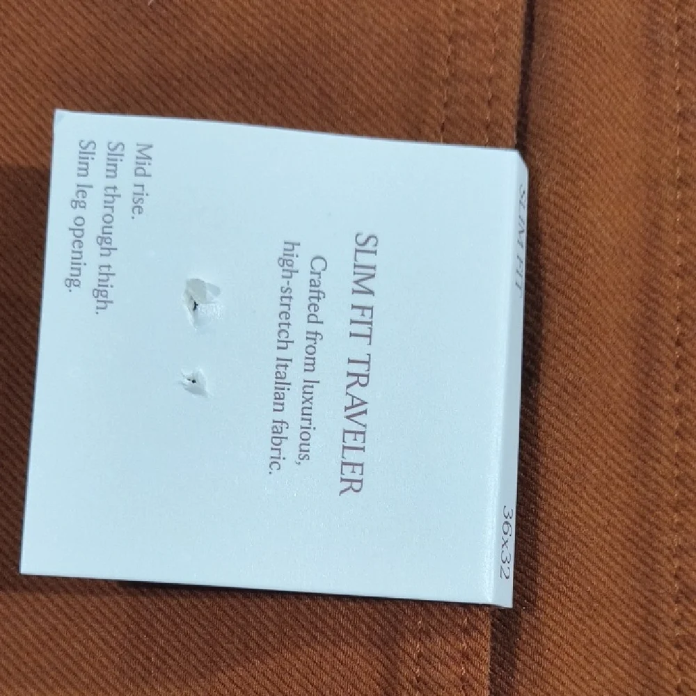 Banana Republic Slim Traveler Pant 36W x 32L
